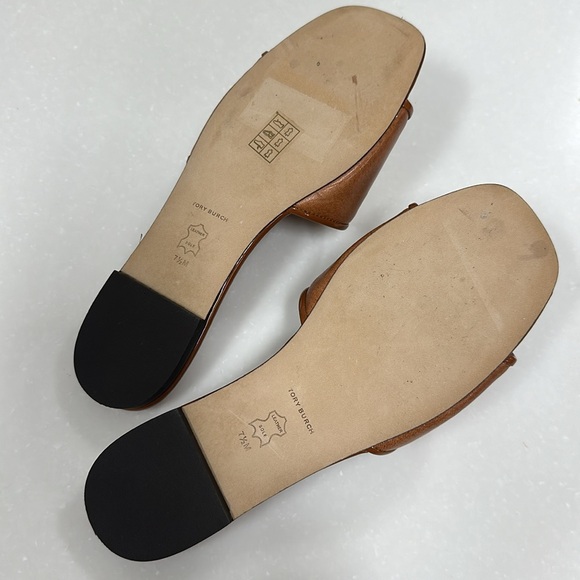 Tory Burch Eleanor Slide Bourbon - Picture 5 of 5